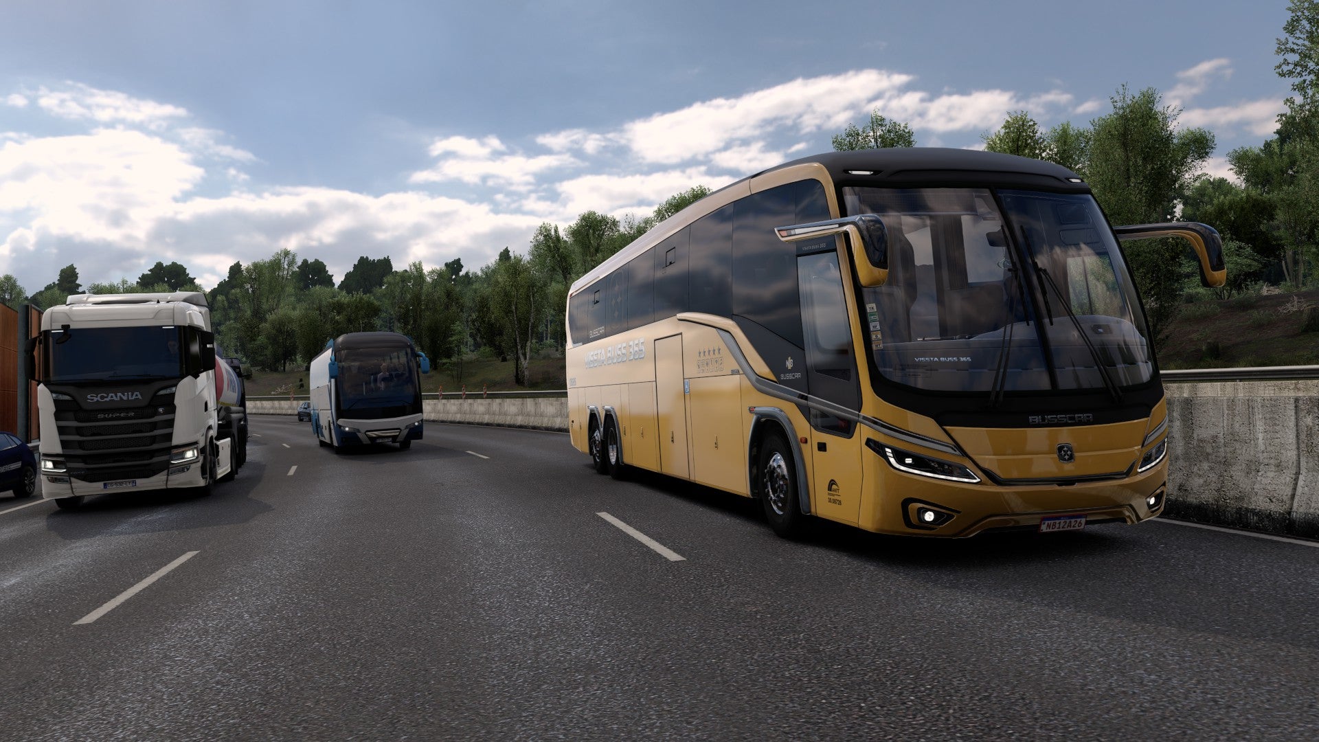 ETS2 NOVO MOD BUSSCAR VISSTA BUSS SCANIA 6X2