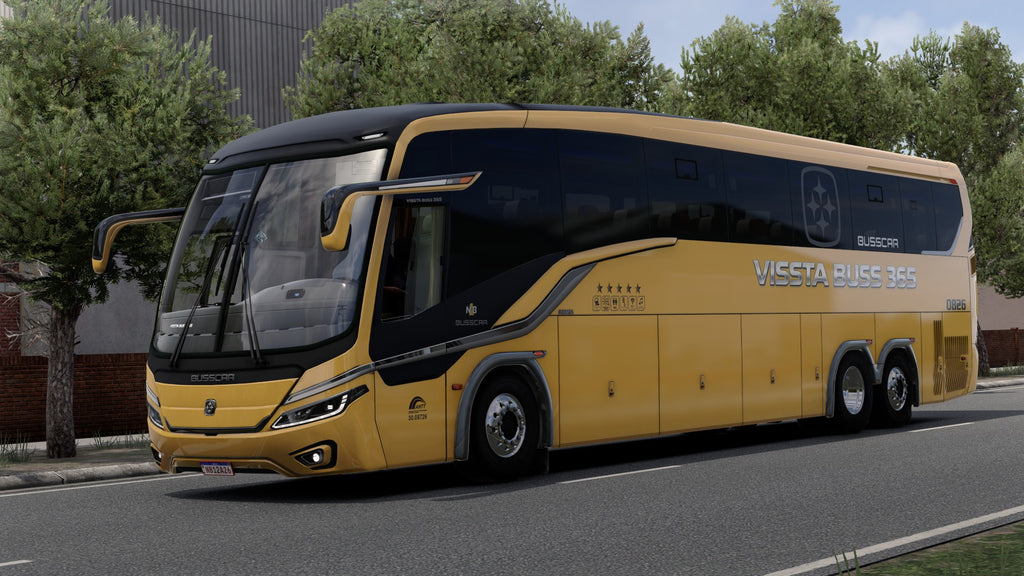 ETS2 NOVO MOD BUSSCAR VISSTA BUSS SCANIA 6X2