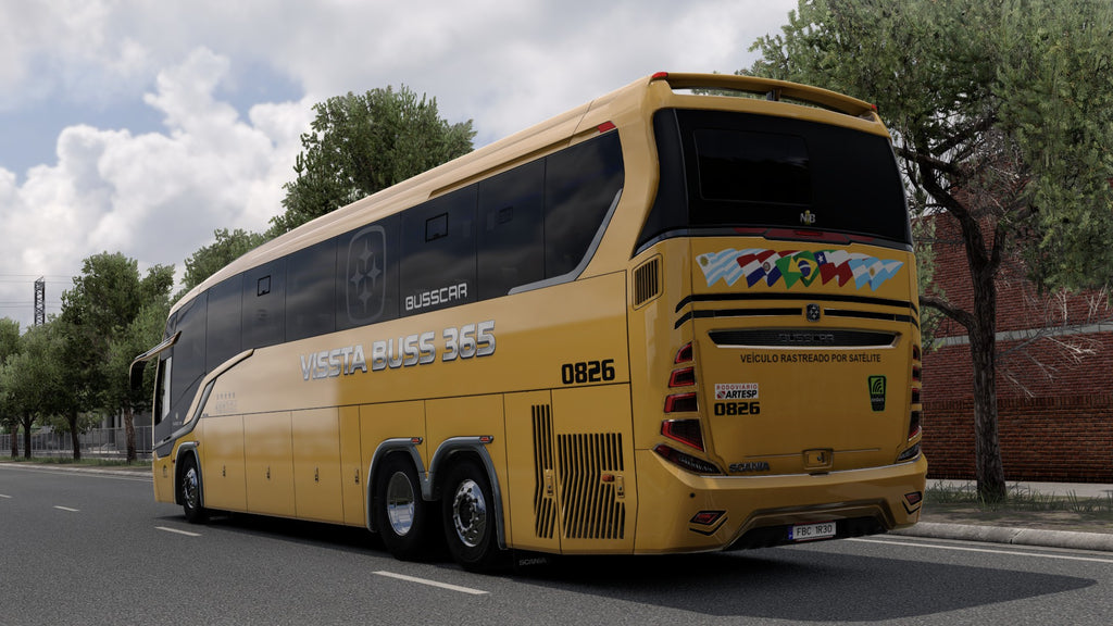 ETS2 NOVO MOD BUSSCAR VISSTA BUSS SCANIA 6X2