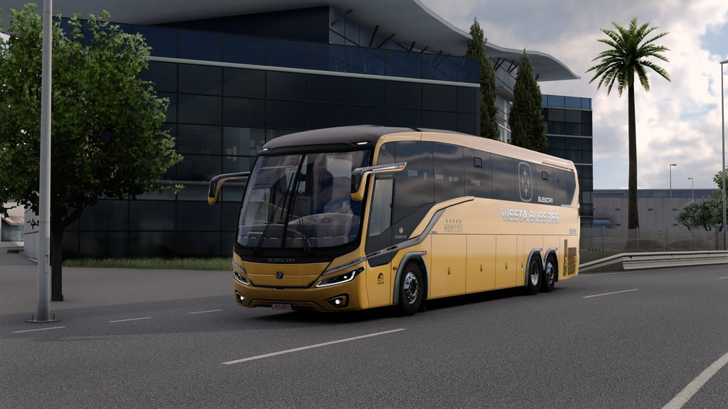 ETS2 NOVO MOD BUSSCAR VISSTA BUSS SCANIA 6X2