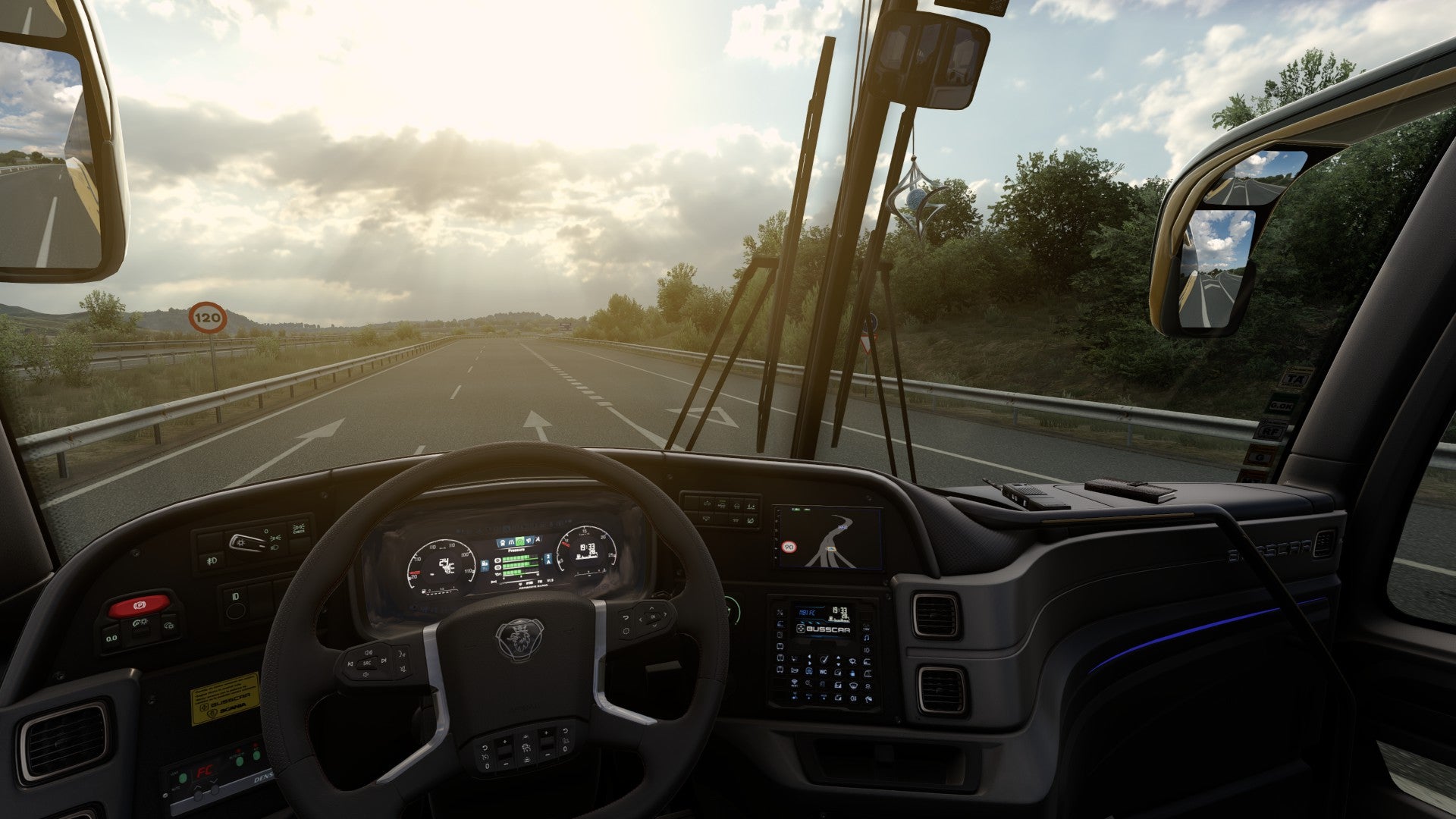 ETS2 NOVO MOD BUSSCAR VISSTA BUSS SCANIA 6X2