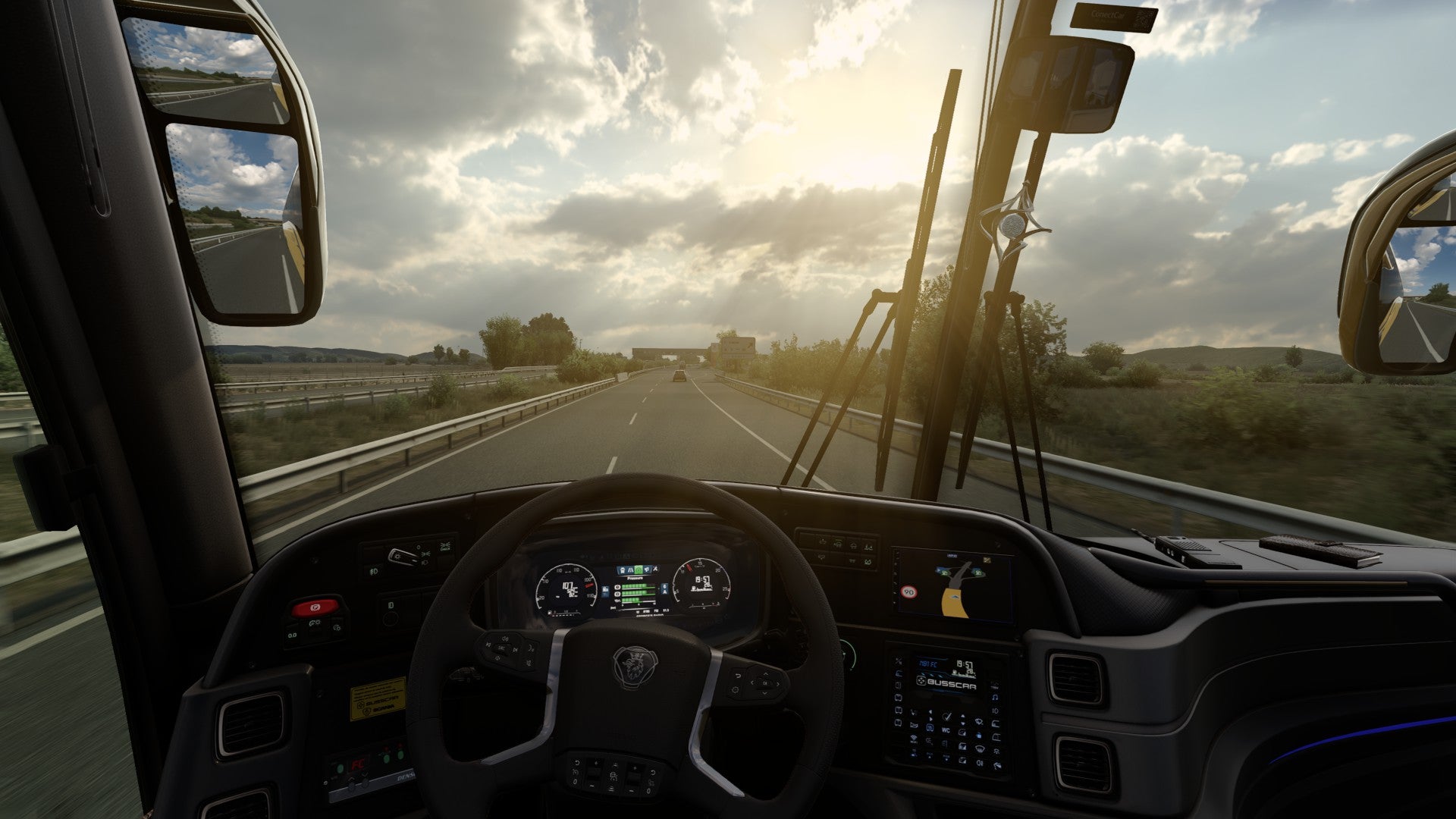 ETS2 NOVO MOD BUSSCAR VISSTA BUSS SCANIA 6X2