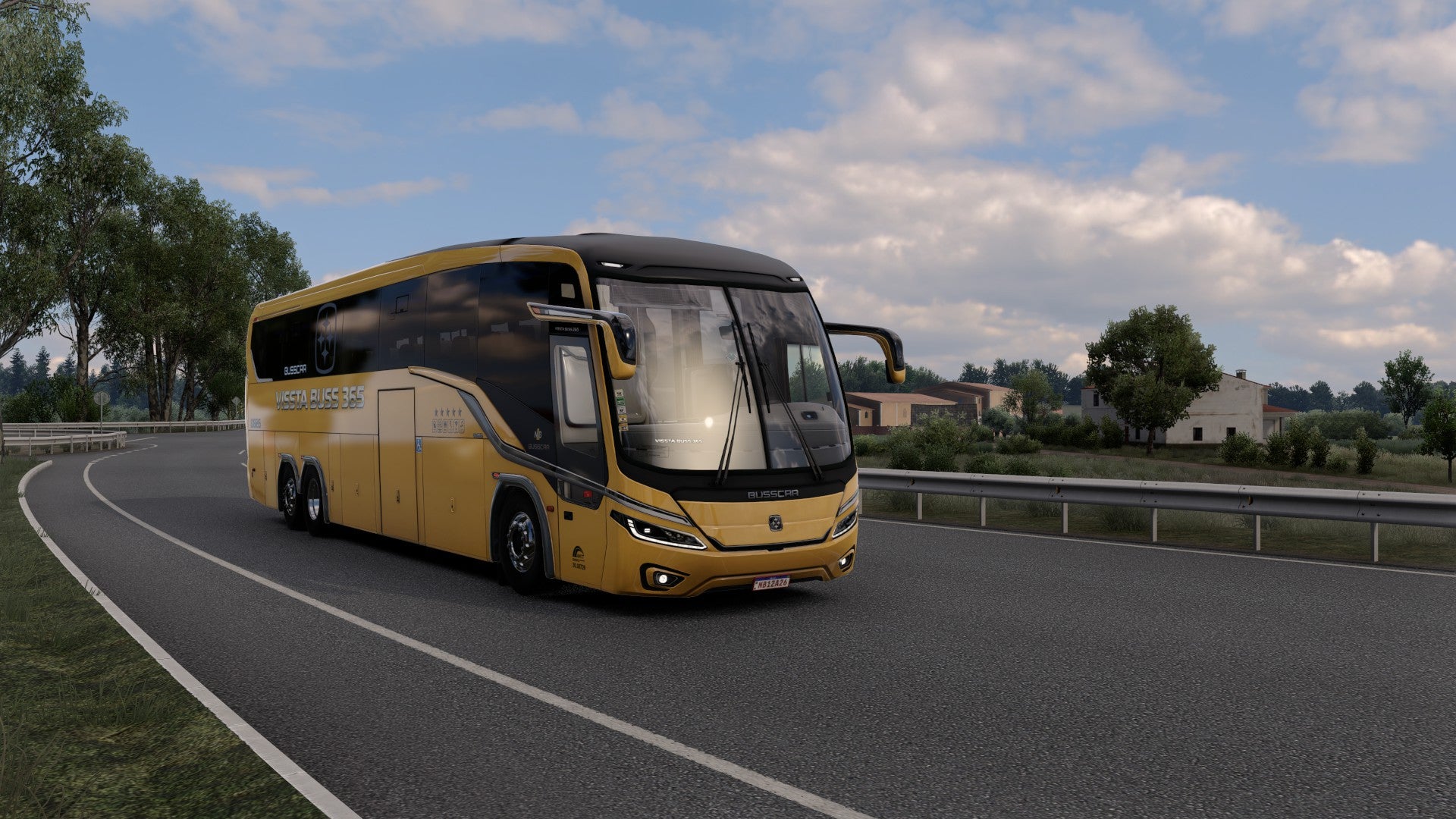 ETS2 NOVO MOD BUSSCAR VISSTA BUSS SCANIA 6X2