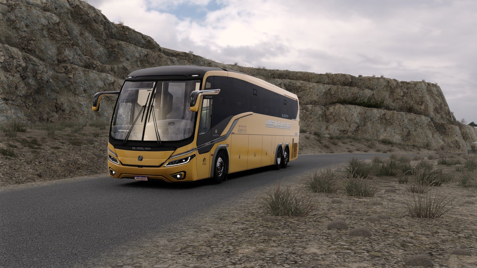 ETS2 NOVO MOD BUSSCAR VISSTA BUSS SCANIA 6X2