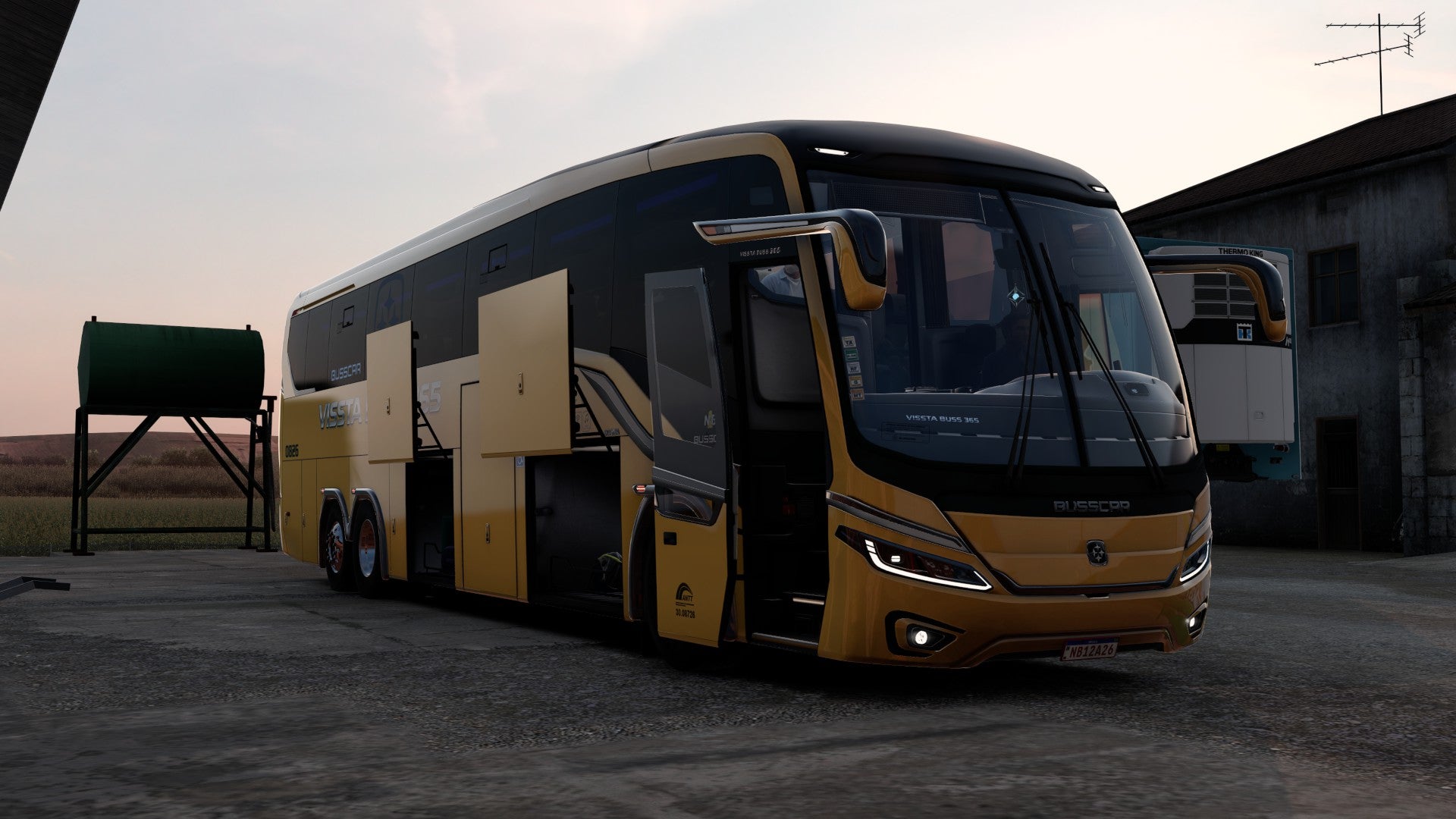 ETS2 NOVO MOD BUSSCAR VISSTA BUSS SCANIA 6X2
