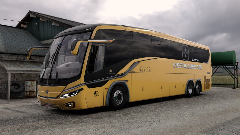 ETS2 NOVO MOD BUSSCAR VISSTA BUSS SCANIA 6X2