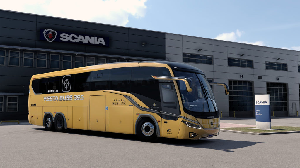 ETS2 NOVO MOD BUSSCAR VISSTA BUSS SCANIA 6X2