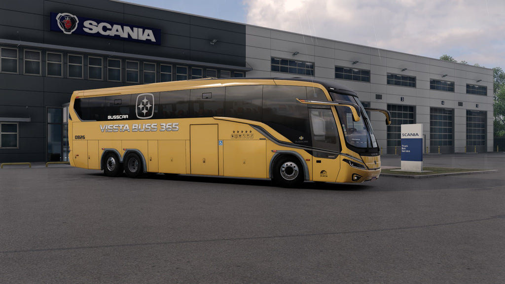 ETS2 NOVO MOD BUSSCAR VISSTA BUSS SCANIA 6X2