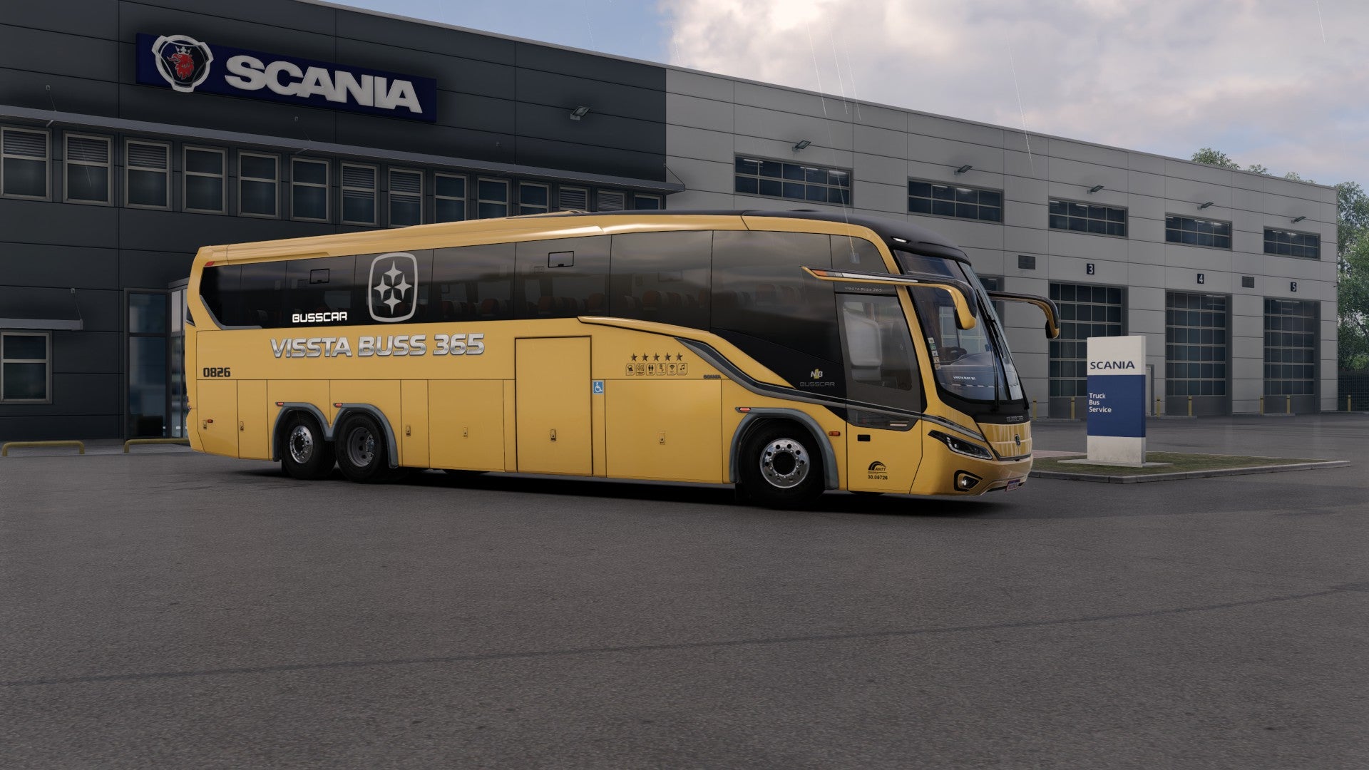 ETS2 NOVO MOD BUSSCAR VISSTA BUSS SCANIA 6X2