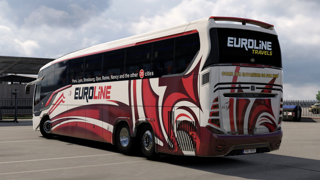 ETS2 LANÇAMENTO MOD BUSSCAR NB1 365 SCANIA 6X2 COMPLETO
