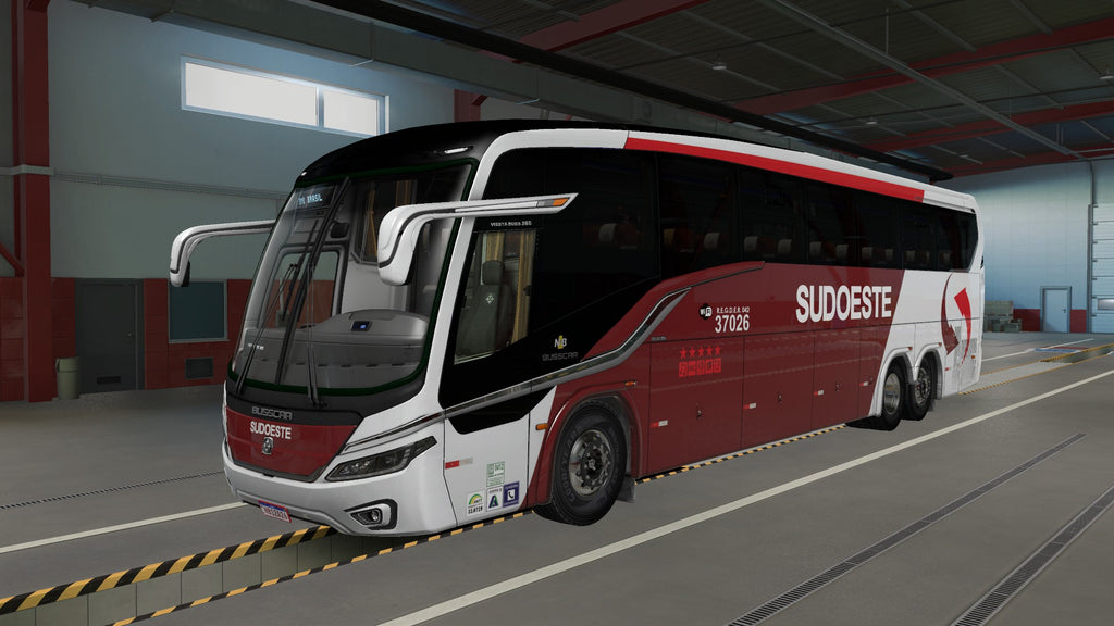 ETS2 LANÇAMENTO MOD BUSSCAR NB1 365 SCANIA 6X2 COMPLETO