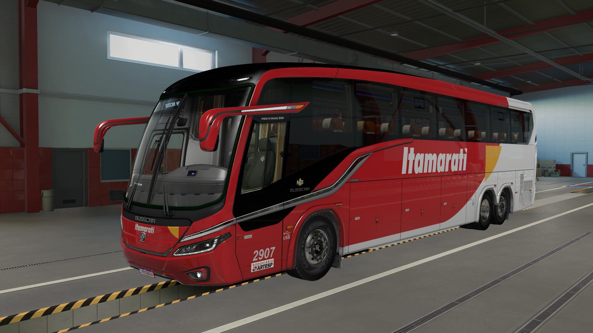 ETS2 LANÇAMENTO MOD BUSSCAR NB1 365 SCANIA 6X2 COMPLETO