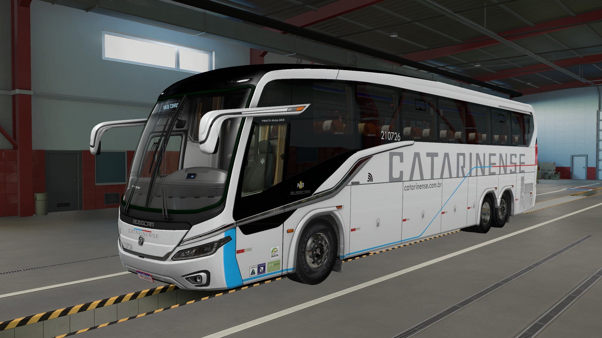 ETS2 LANÇAMENTO MOD BUSSCAR NB1 365 SCANIA 6X2 COMPLETO