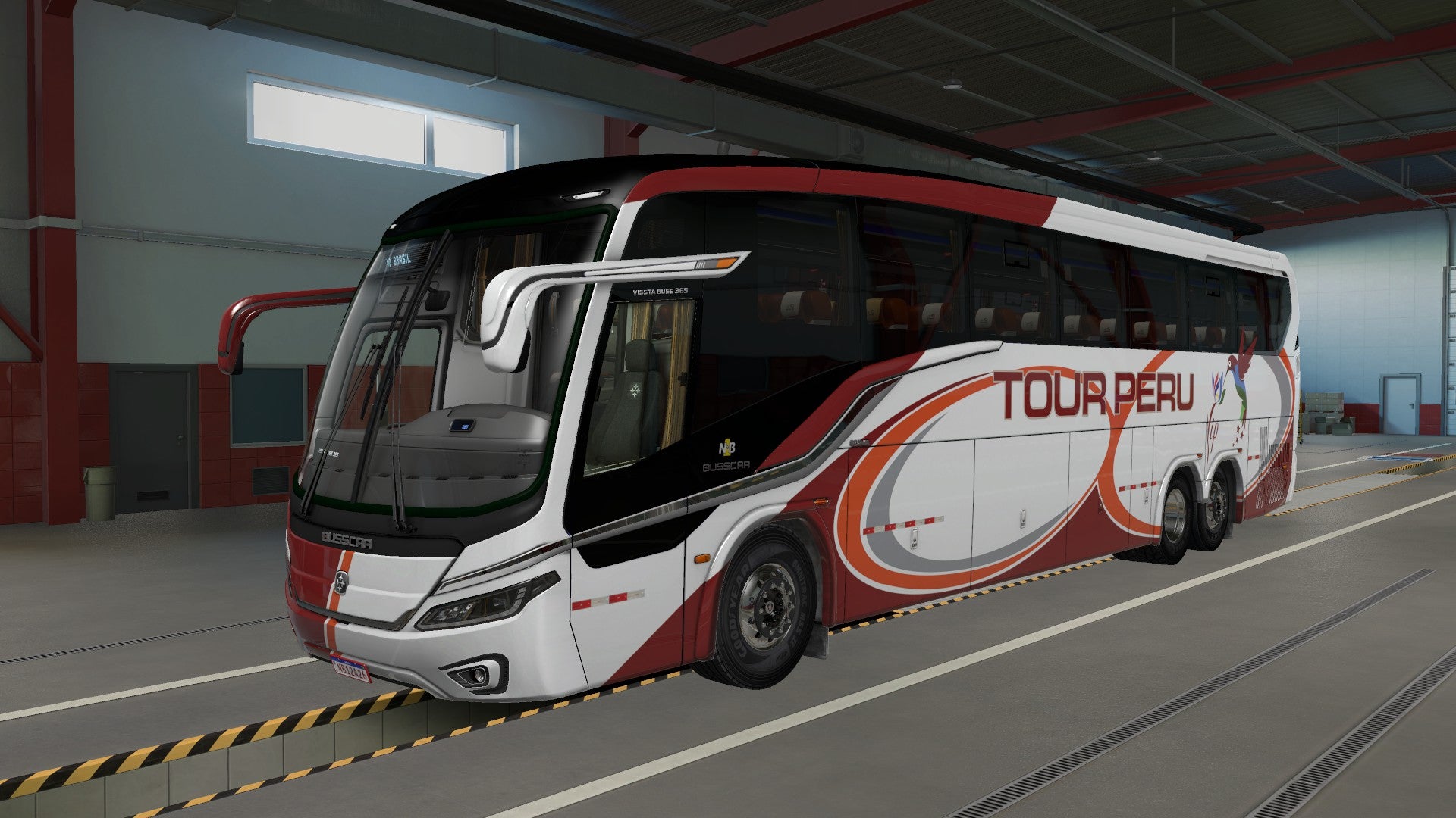 ETS2 LANÇAMENTO MOD BUSSCAR NB1 365 SCANIA 6X2 COMPLETO