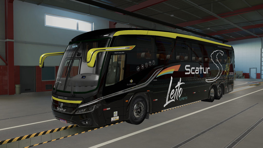 ETS2 LANÇAMENTO MOD BUSSCAR NB1 365 SCANIA 6X2 COMPLETO