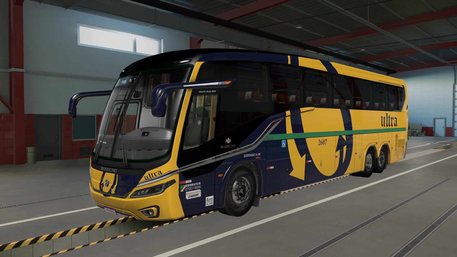 ETS2 LANÇAMENTO MOD BUSSCAR NB1 365 SCANIA 6X2 COMPLETO