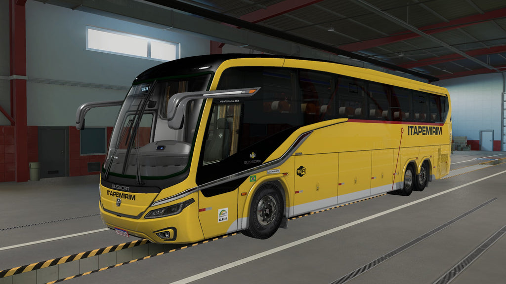 ETS2 LANÇAMENTO MOD BUSSCAR NB1 365 SCANIA 6X2 COMPLETO