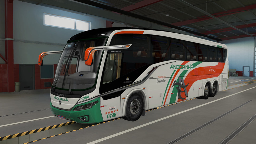 ETS2 LANÇAMENTO MOD BUSSCAR NB1 365 SCANIA 6X2 COMPLETO