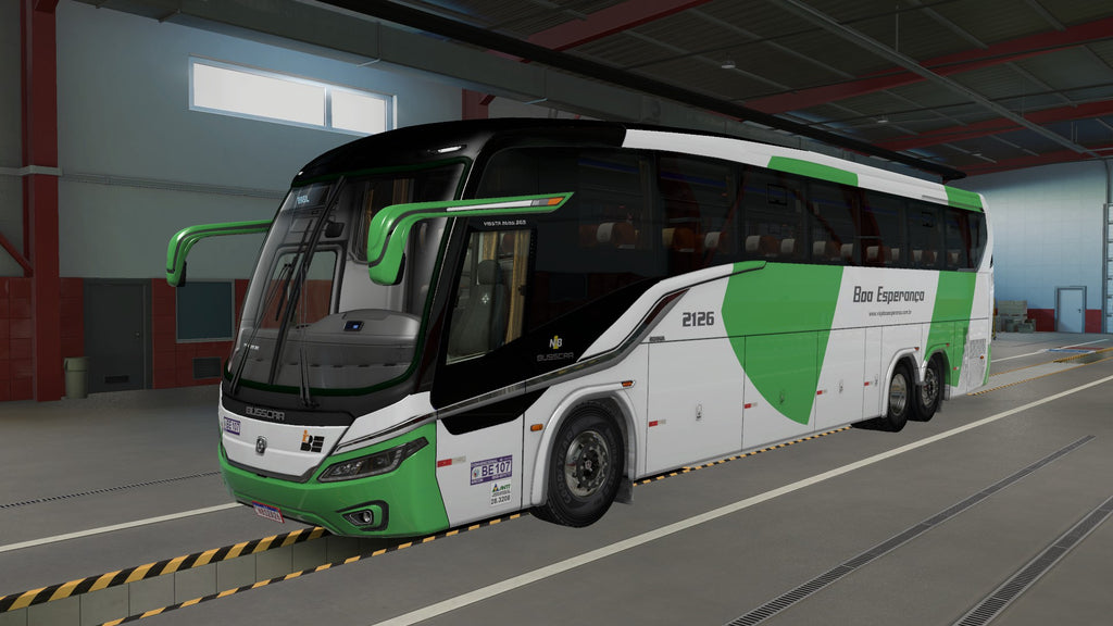 ETS2 LANÇAMENTO MOD BUSSCAR NB1 365 SCANIA 6X2 COMPLETO