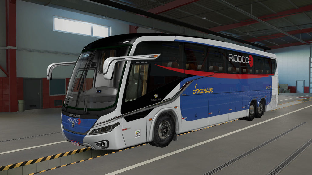 ETS2 LANÇAMENTO MOD BUSSCAR NB1 365 SCANIA 6X2 COMPLETO