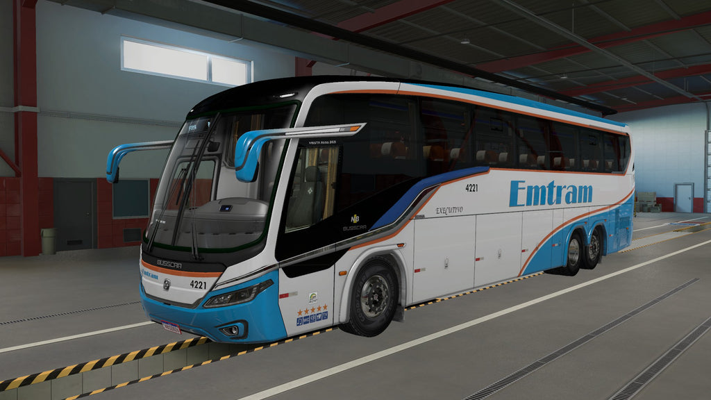 ETS2 LANÇAMENTO MOD BUSSCAR NB1 365 SCANIA 6X2 COMPLETO