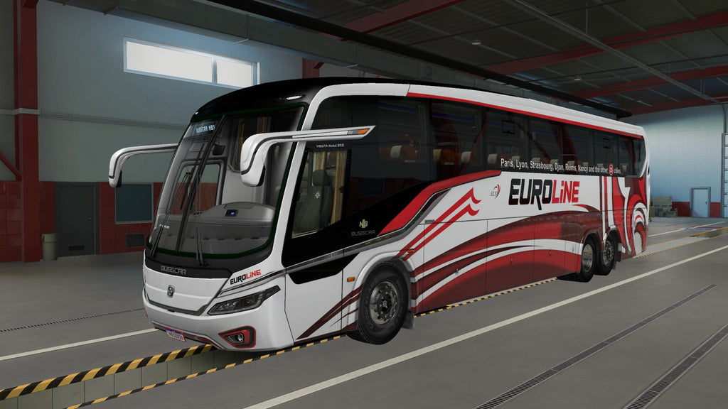 ETS2 LANÇAMENTO MOD BUSSCAR NB1 365 SCANIA 6X2 COMPLETO
