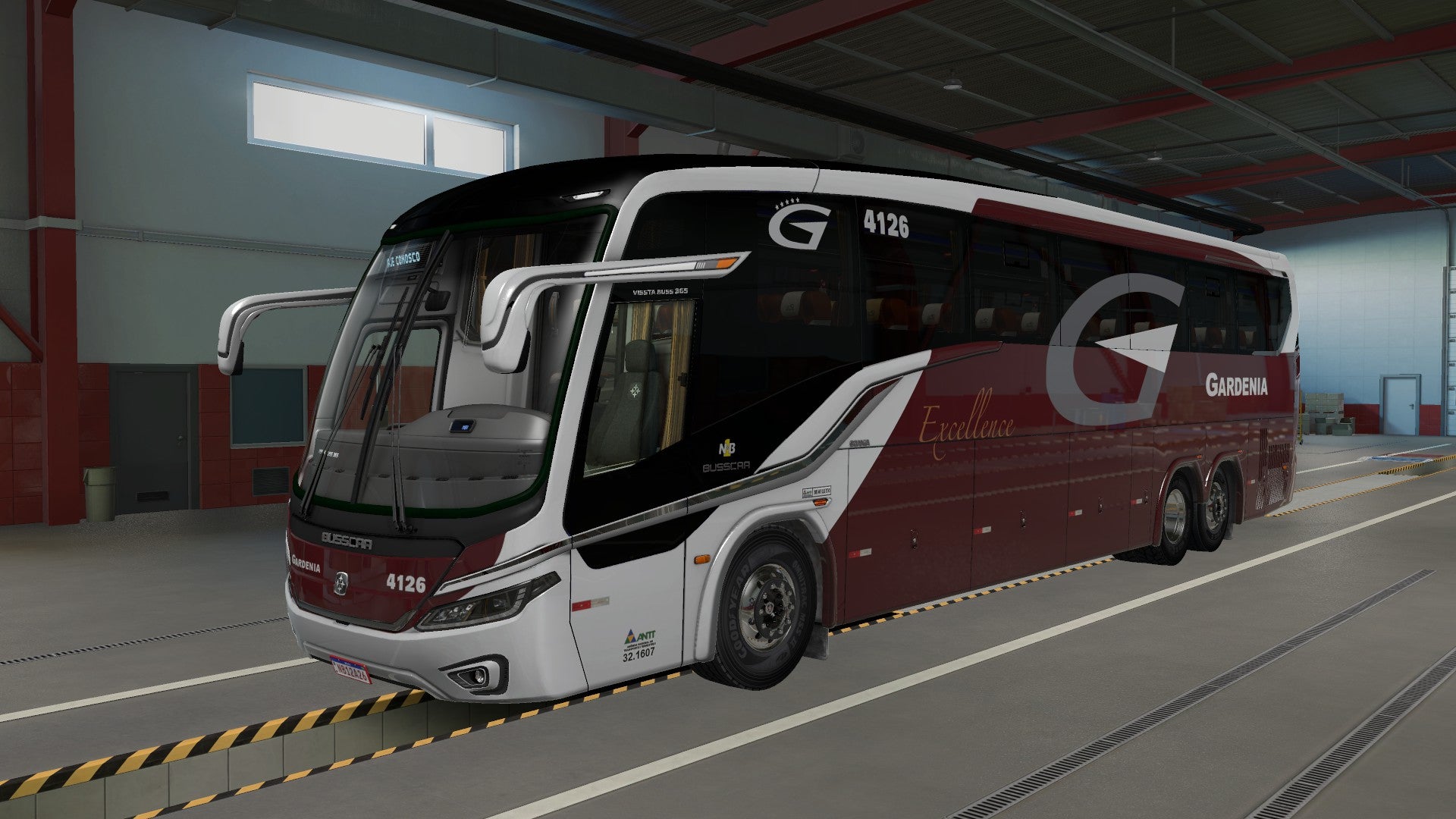 ETS2 LANÇAMENTO MOD BUSSCAR NB1 365 SCANIA 6X2 COMPLETO