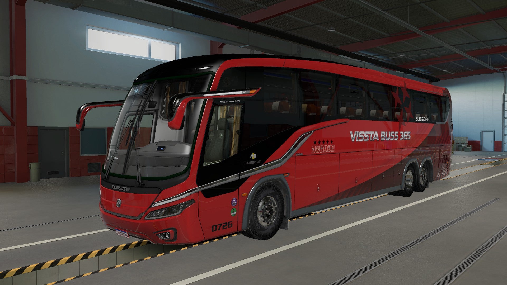 ETS2 LANÇAMENTO MOD BUSSCAR NB1 365 SCANIA 6X2 COMPLETO
