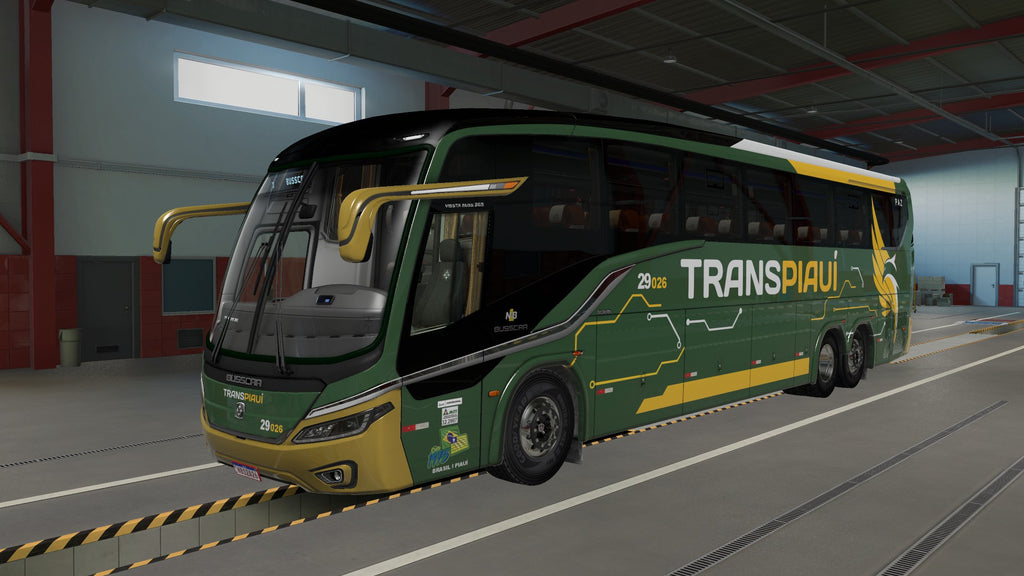 ETS2 LANÇAMENTO MOD BUSSCAR NB1 365 SCANIA 6X2 COMPLETO