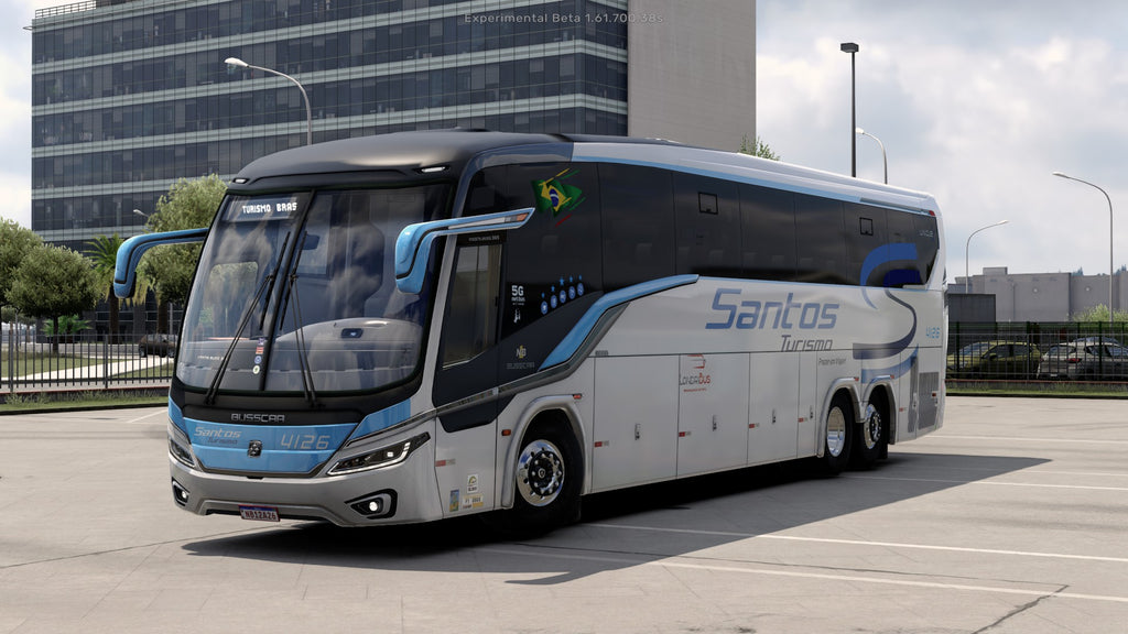 ETS2 LANÇAMENTO MOD BUSSCAR NB1 365 SCANIA 6X2 COMPLETO