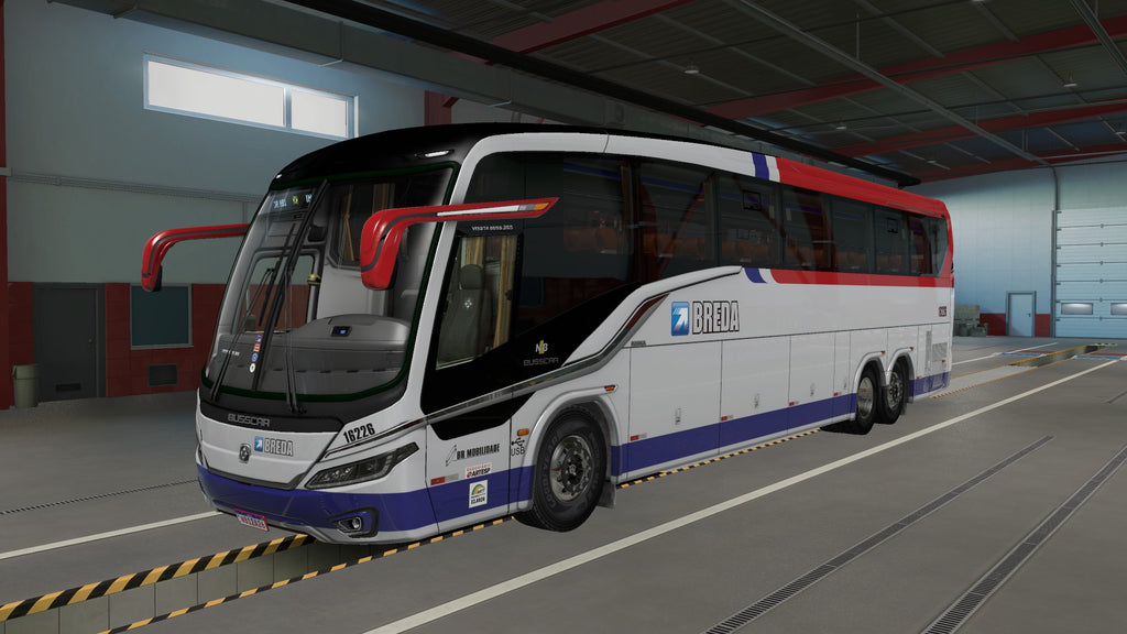 ETS2 LANÇAMENTO MOD BUSSCAR NB1 365 SCANIA 6X2 COMPLETO