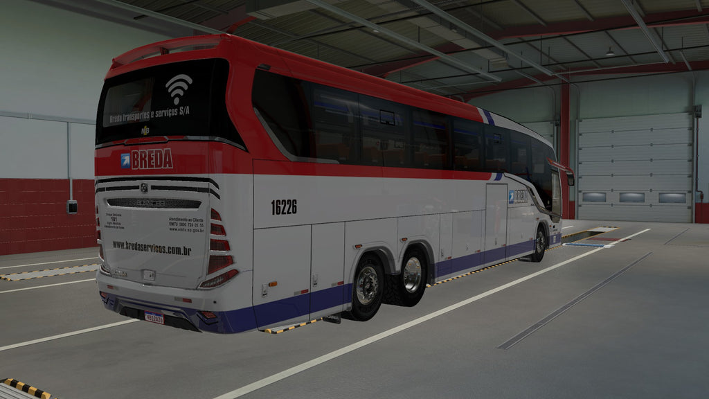 ETS2 LANÇAMENTO MOD BUSSCAR NB1 365 SCANIA 6X2 COMPLETO