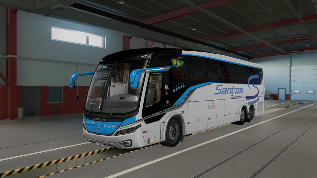 ETS2 LANÇAMENTO MOD BUSSCAR NB1 365 SCANIA 6X2 COMPLETO