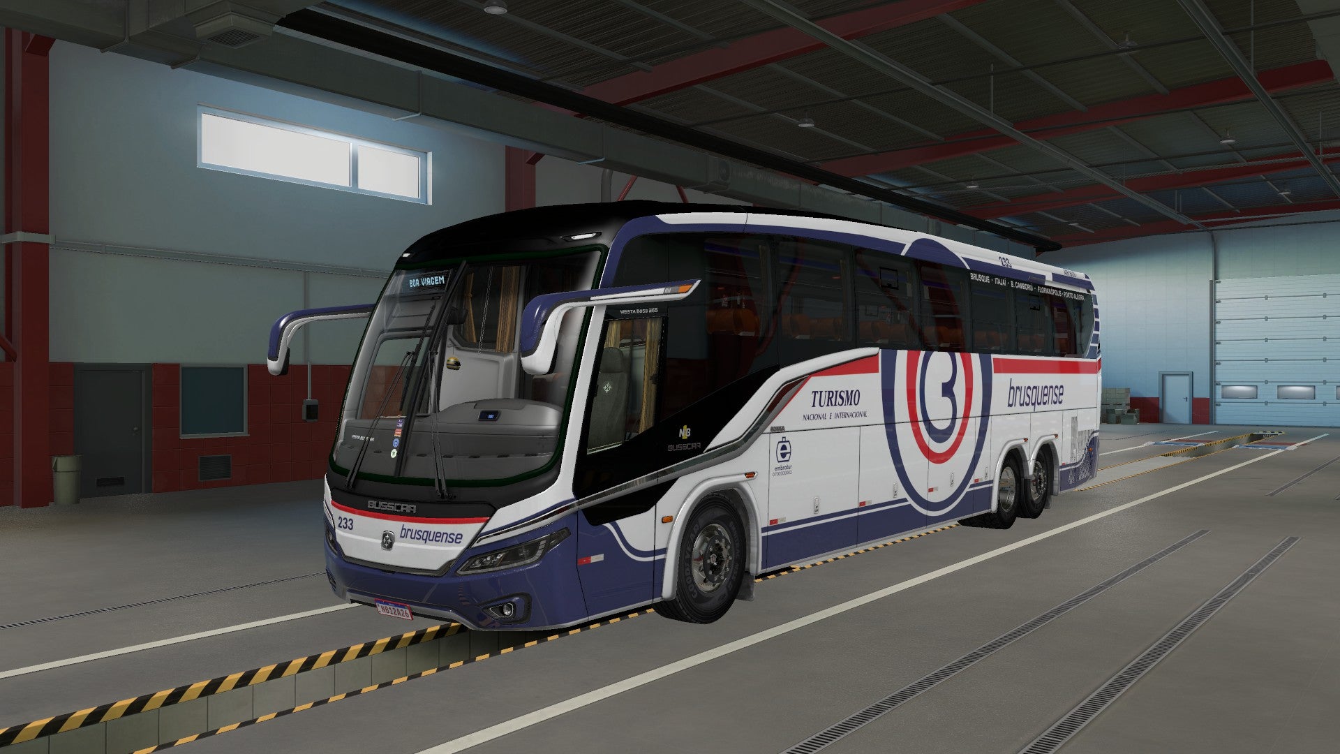 ETS2 LANÇAMENTO MOD BUSSCAR NB1 365 SCANIA 6X2 COMPLETO