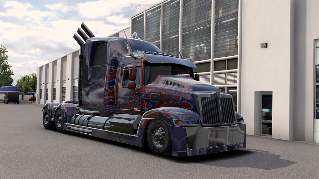ETS2 Mod Truck Western Star Optimus Prime TF4 Exclusivo
