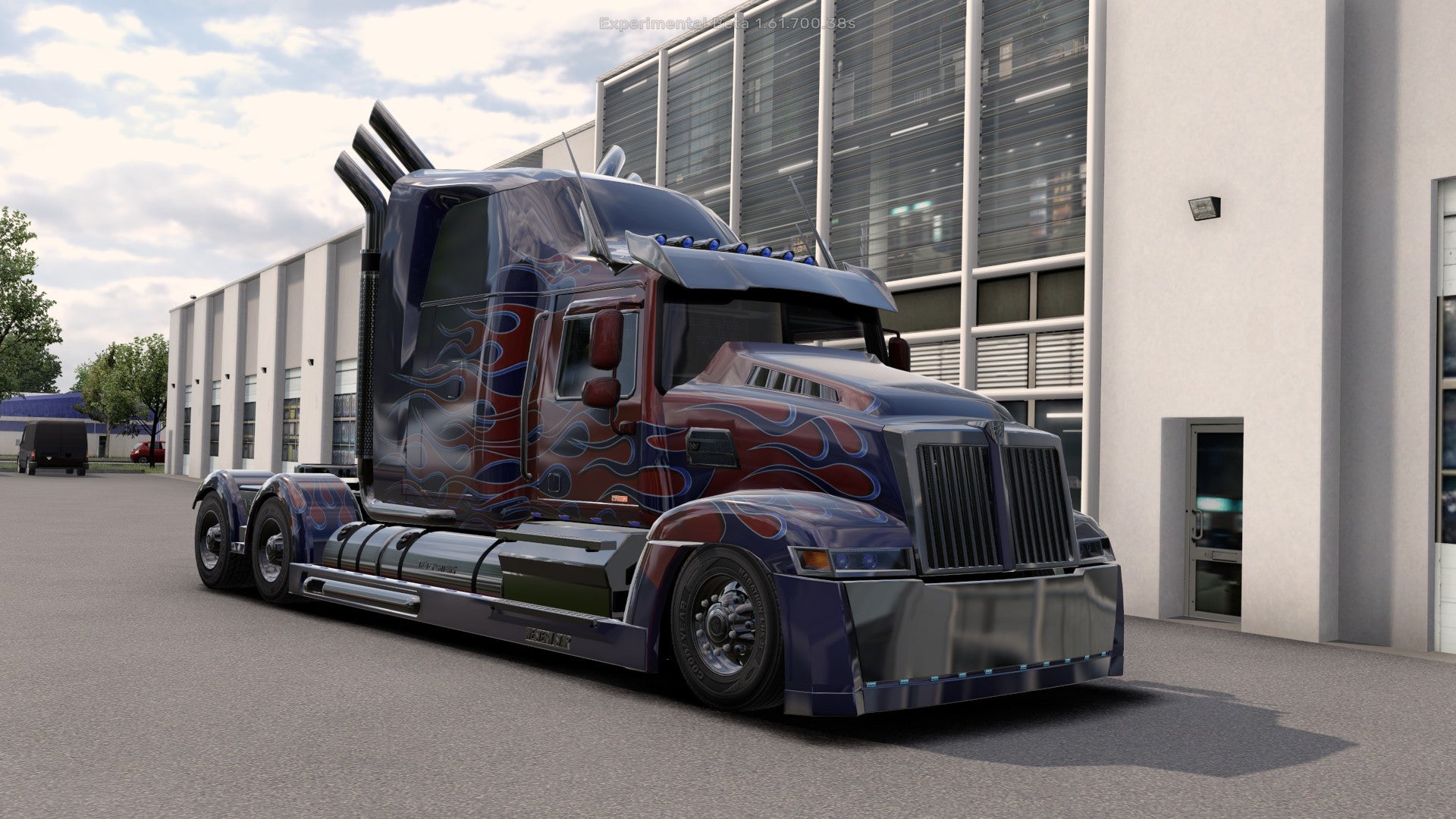 ETS2 Mod Truck Western Star Optimus Prime TF4 Exclusivo