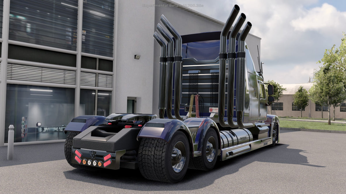 ETS2 Mod Truck Western Star Optimus Prime TF4 Exclusivo