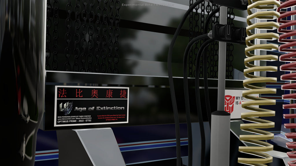 ETS2 Mod Truck Western Star Optimus Prime TF4 Exclusivo