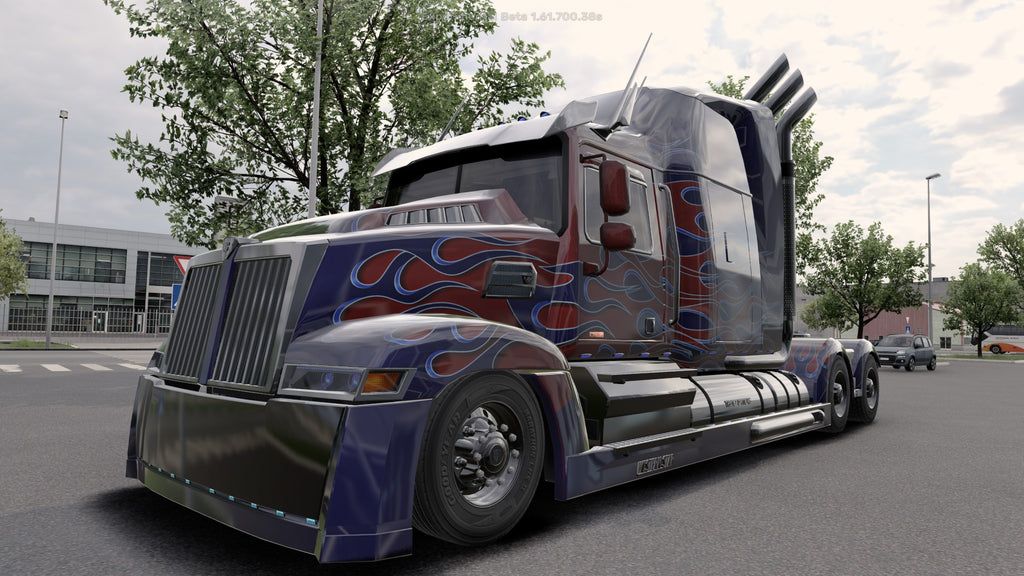 ETS2 Mod Truck Western Star Optimus Prime TF4 Exclusivo