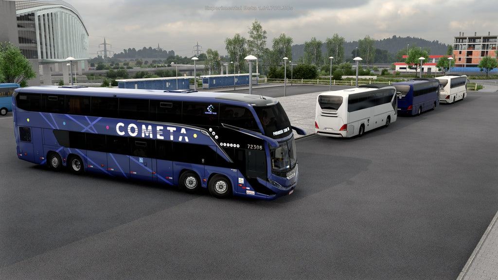 ETS2 Mod Bus G8 DD VOLVO Concept 8x2 Marcopolo 1800