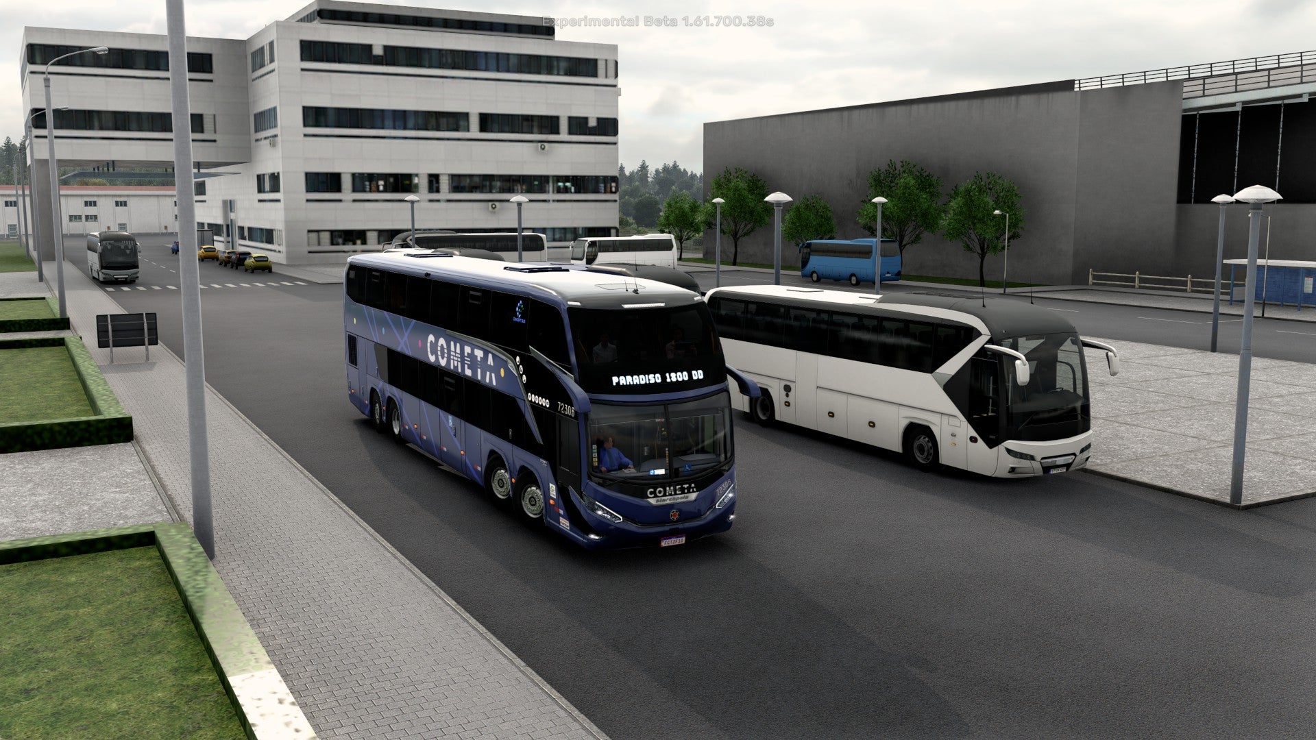 ETS2 Mod Bus G8 DD VOLVO Concept 8x2 Marcopolo 1800