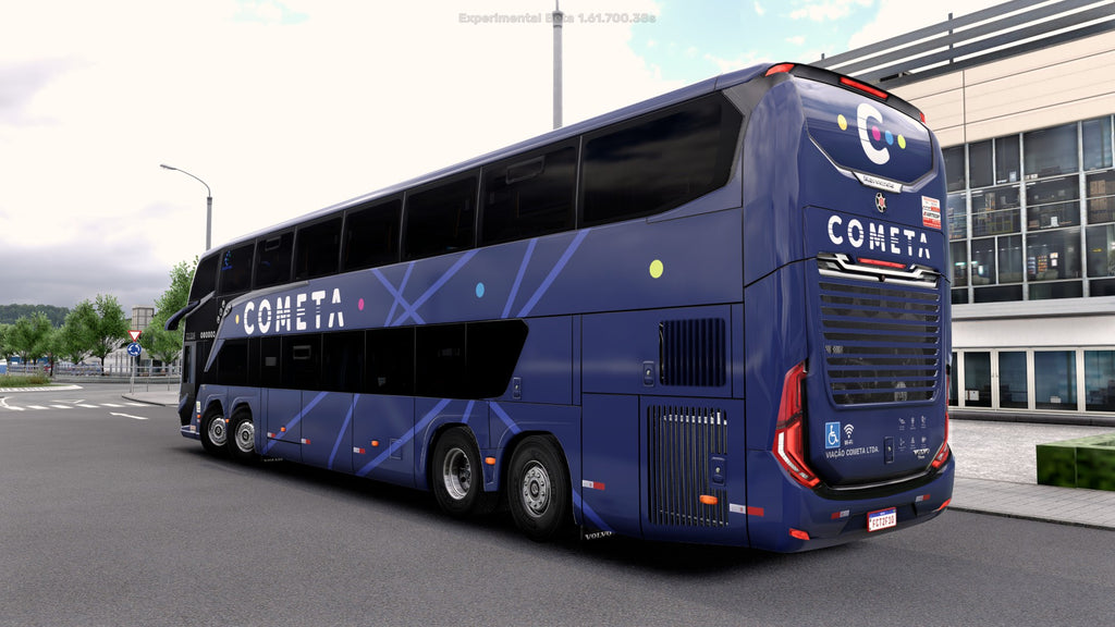 ETS2 Mod Bus G8 DD VOLVO Concept 8x2 Marcopolo 1800