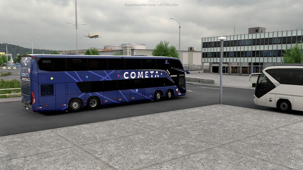 ETS2 Mod Bus G8 DD VOLVO Concept 8x2 Marcopolo 1800
