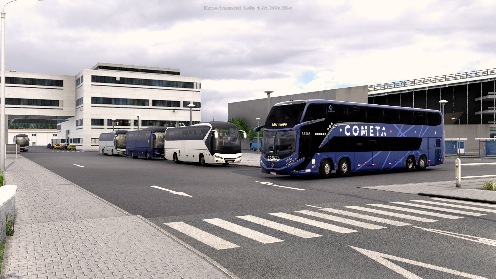ETS2 Mod Bus G8 DD VOLVO Concept 8x2 Marcopolo 1800