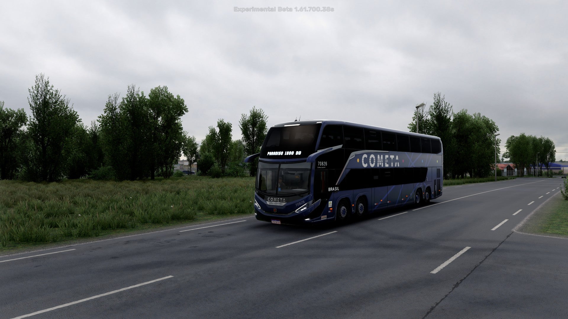 ETS2 Mod Bus G8 DD 1800 Mercedes-Benz 8x2