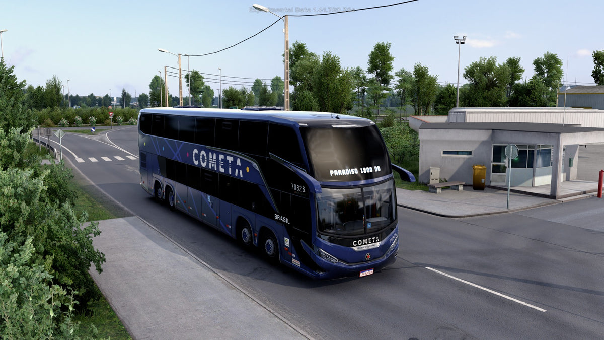 ETS2 Mod Bus G8 DD 1800 Mercedes-Benz 8x2