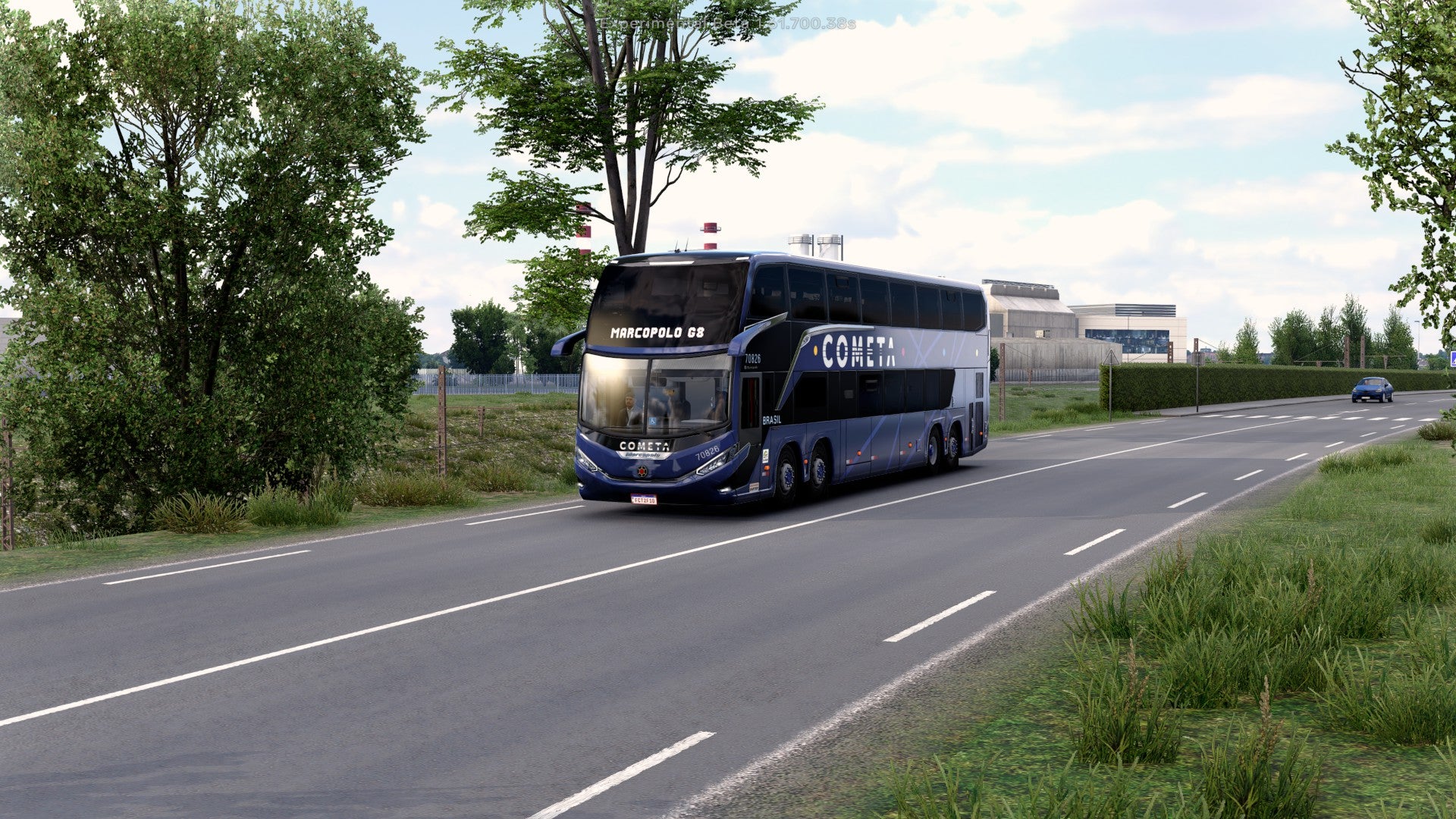 ETS2 Mod Bus G8 DD 1800 Mercedes-Benz 8x2