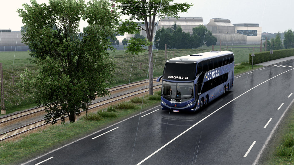 ETS2 Mod Bus G8 DD 1800 Mercedes-Benz 8x2