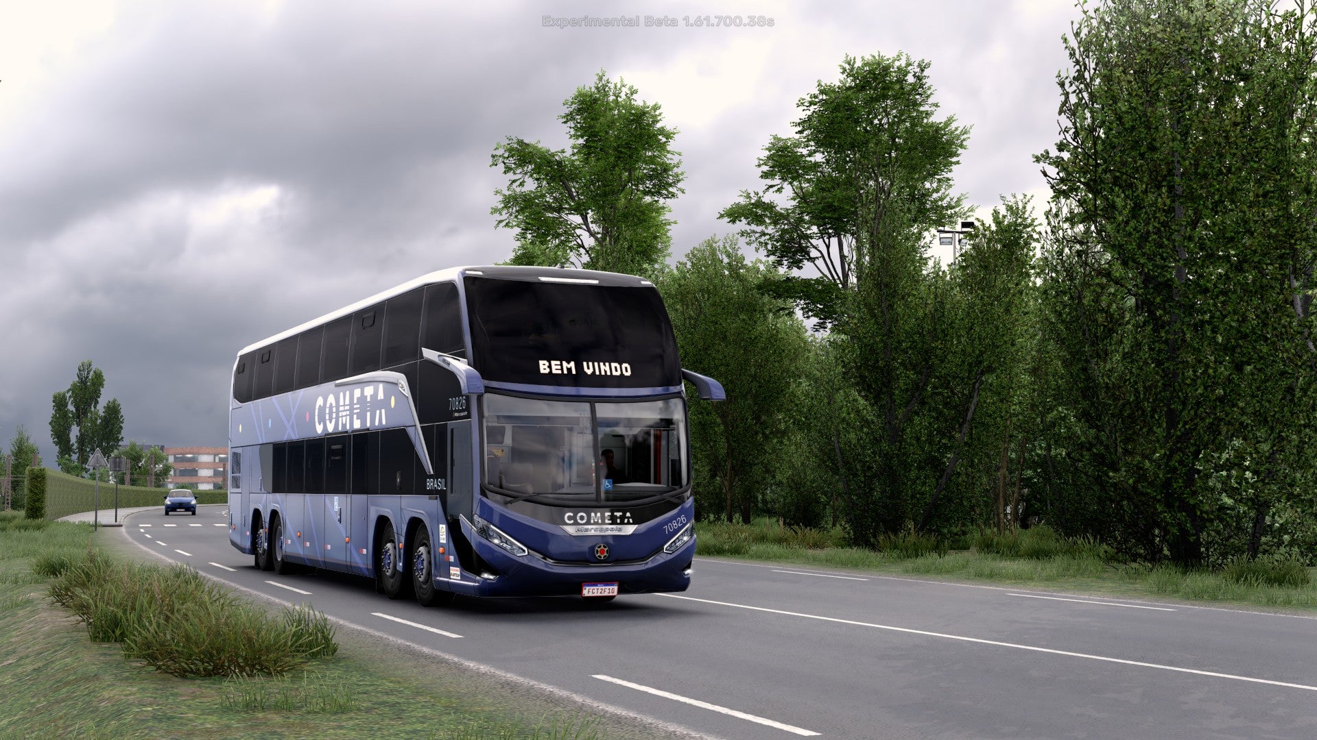 ETS2 Mod Bus G8 DD 1800 Mercedes-Benz 8x2