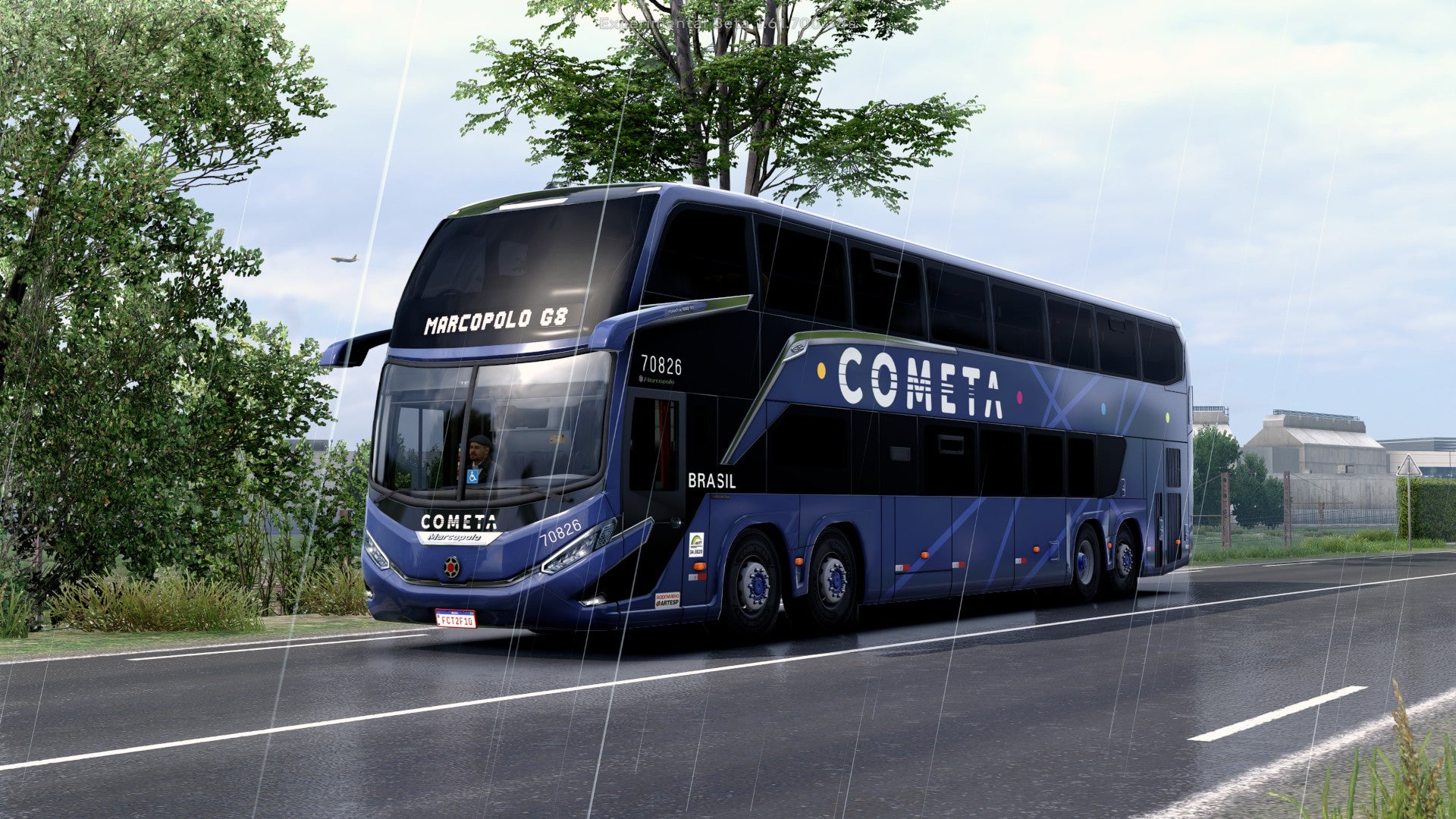 ETS2 Mod Bus G8 DD 1800 Mercedes-Benz 8x2